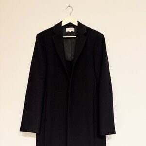 Reiss Men's Pea Coat - Black - Size S